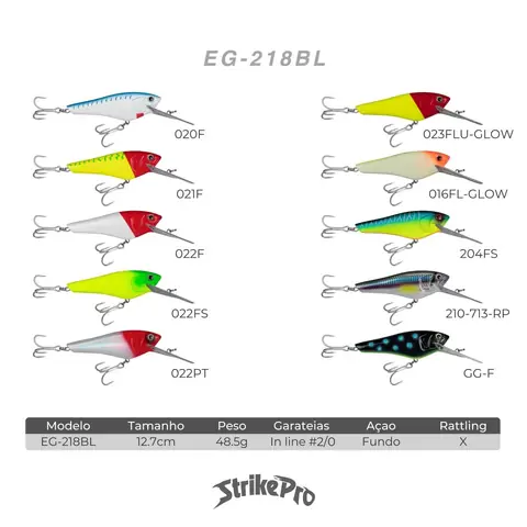 StrikePro LAMBARI 13cm 48g