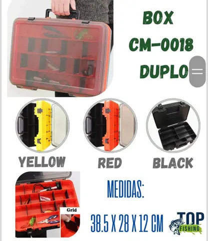 Caja señuelos doble
