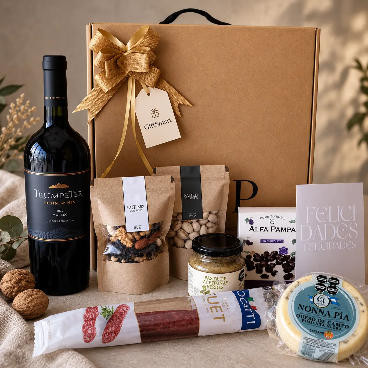 12 Uvas | Vino Malbec & Picada Gourmet