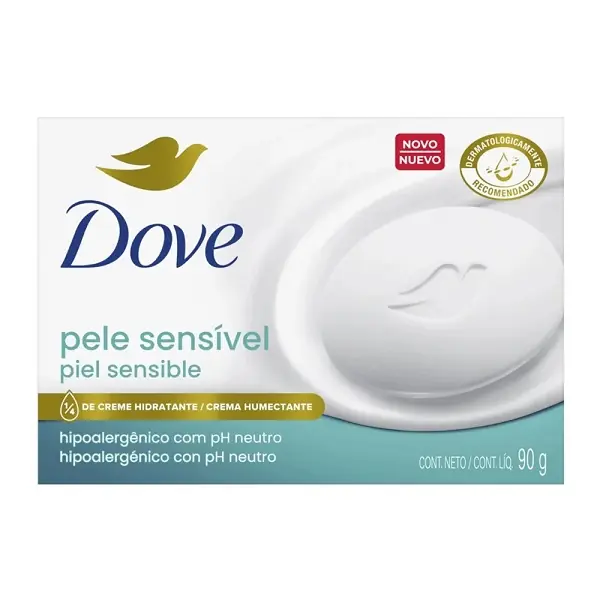 Jabón Dove Piel Sensible 90 G