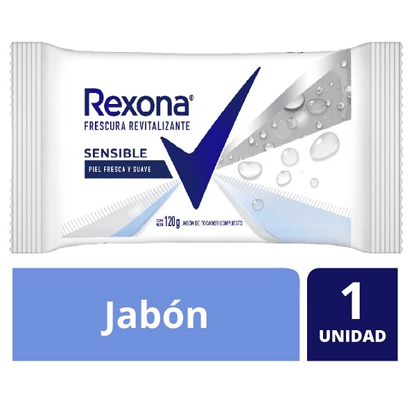 Jabon Tocador Rexona Sensible 120gr