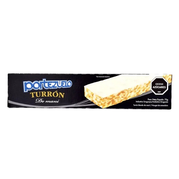 Turron Blando de Mani Negro 70 Grs