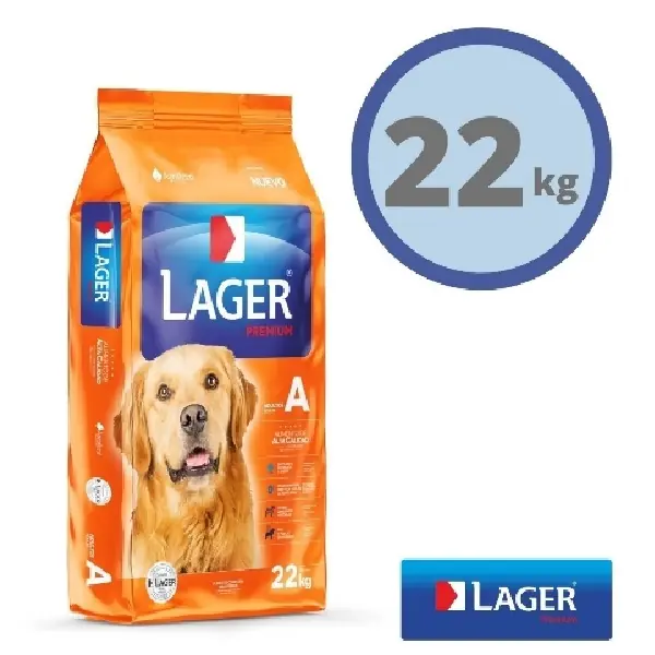 Alimento Lager Adulto 22 kg