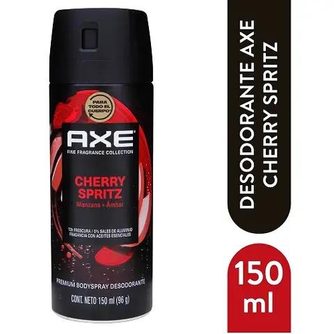 Desodorante AXE bs CHERRY SPRITZ 150 ML