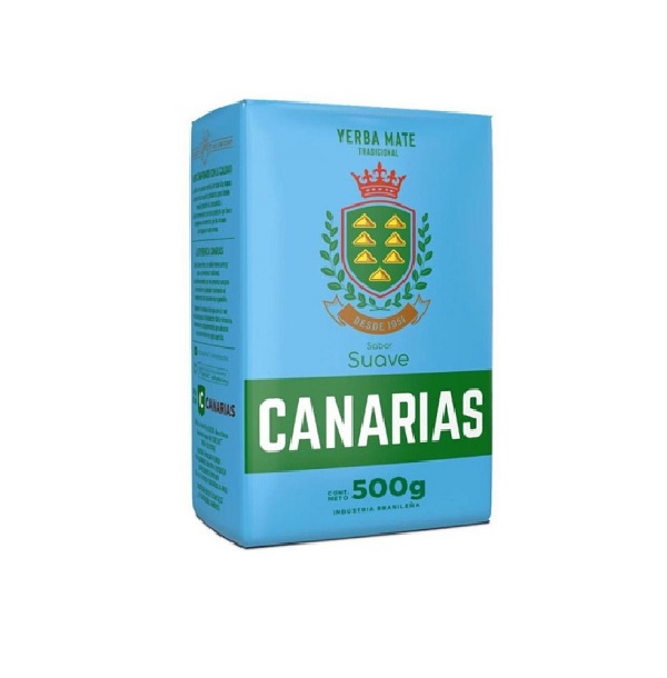 YERBA CANARIAS SUAVE 1/4 KG (CELESTE)
