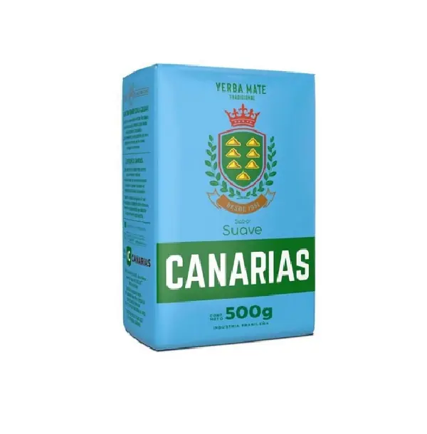 YERBA CANARIAS SUAVE 1/4 KG (CELESTE)