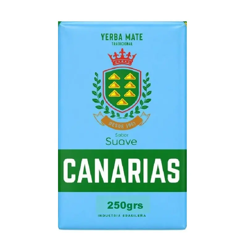 YERBA CANARIAS SUAVE 250 grs (CELESTE)