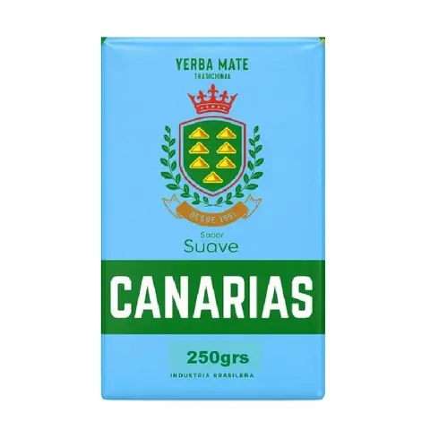 YERBA CANARIAS SUAVE 250 grs (CELESTE)