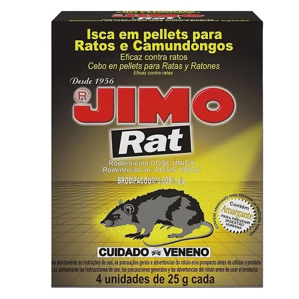 Veneno para Ratas Jimo 4 UNDS