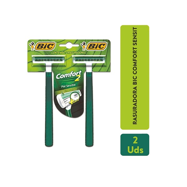 Maquinita Bic Comfort Verde x 1 Ud