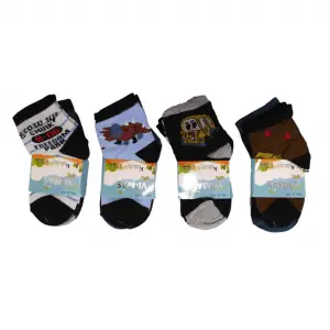 Soquetes para niños de 4-6 pack x 3u