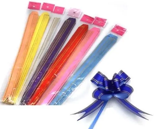 Moñas para Armar 34 x 1,6 cm      10 unidades
