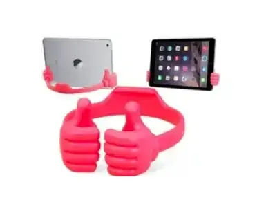 Soporte Exhibidor para Celular Flexible con Forma de Manos