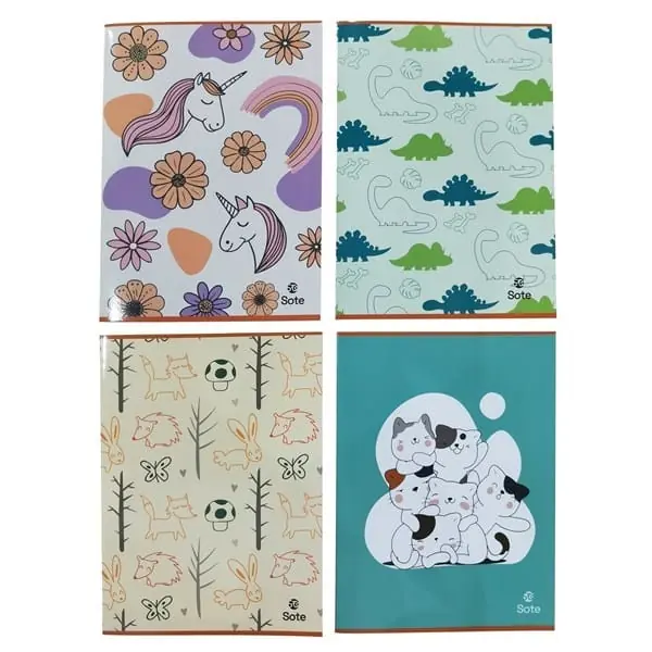 Cuaderno de 24 hojas
