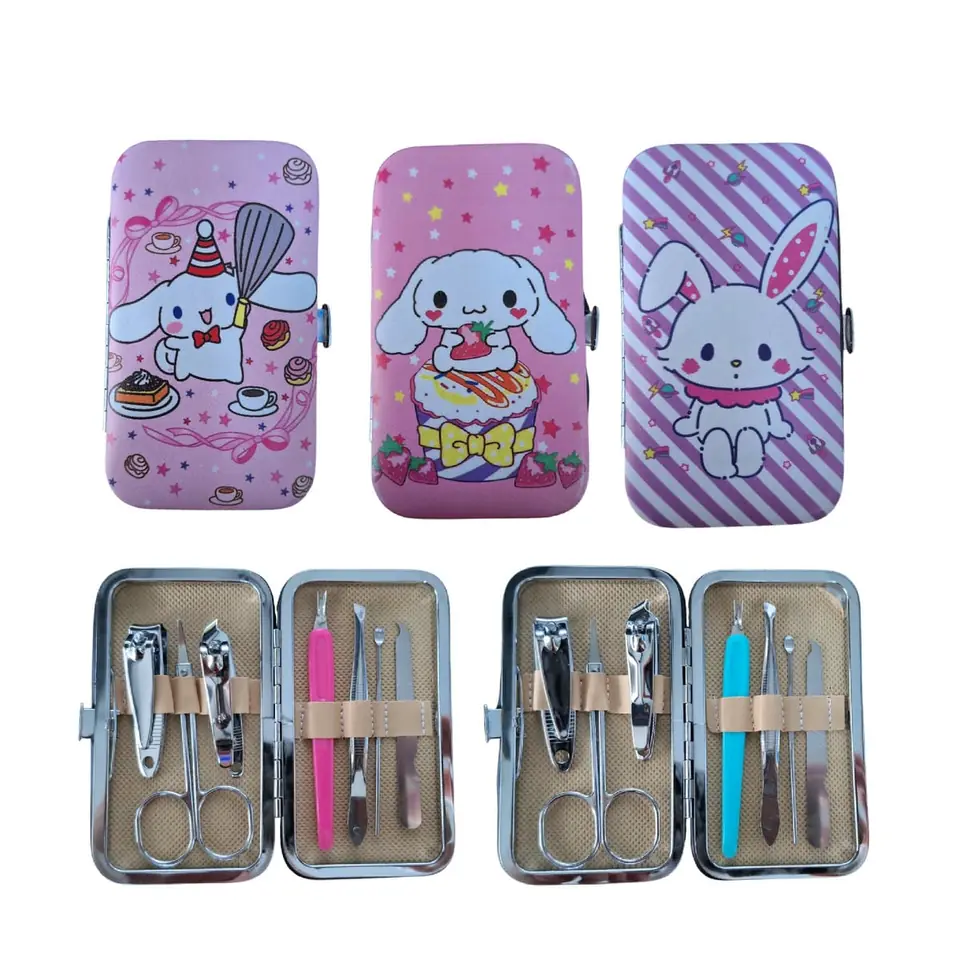 Set de manicura 7 piezas – varios diseños