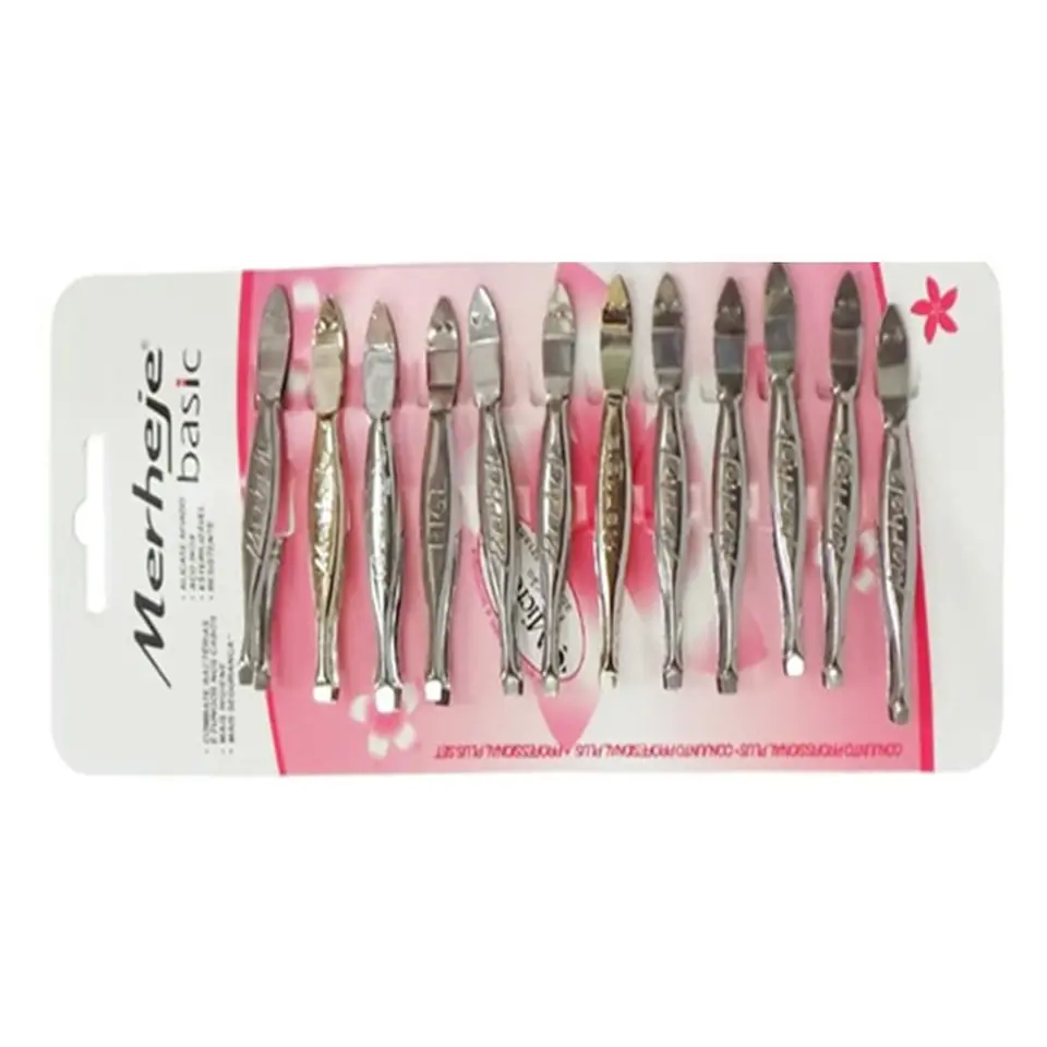 Pinza de Cejas x 12 unidades