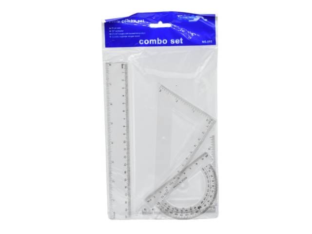 Juego de geometría 4pcs 20cm