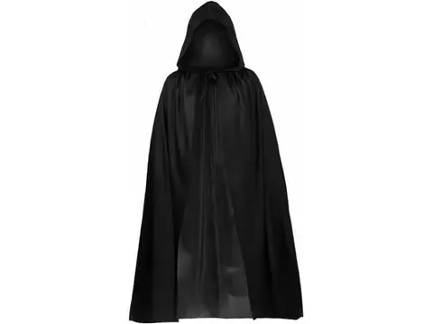 Capa negra 120cm Halloween