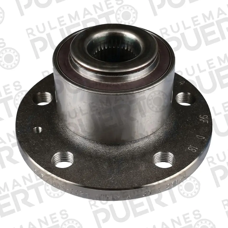 RODAMIENTO CON MAZA VOLKSWAGEN FOX/SURAN/POLO/CROSSFOX 03/.. DELANTERA C/ABS - 5 AGUJEROS - 36 ESTRIAS_
