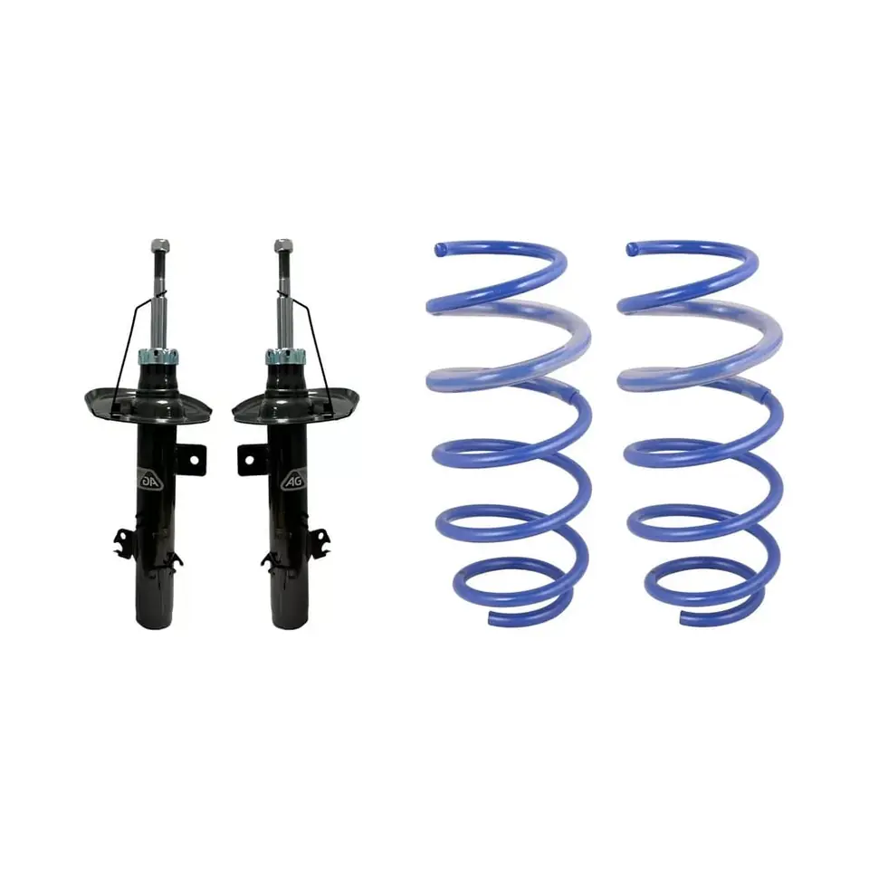 KIT RESORTE AMORTIGUADOR PERFORMANCE 208 GT 1.6 THP 17/.. DELANTERO AC-007I AC-007D 191097K