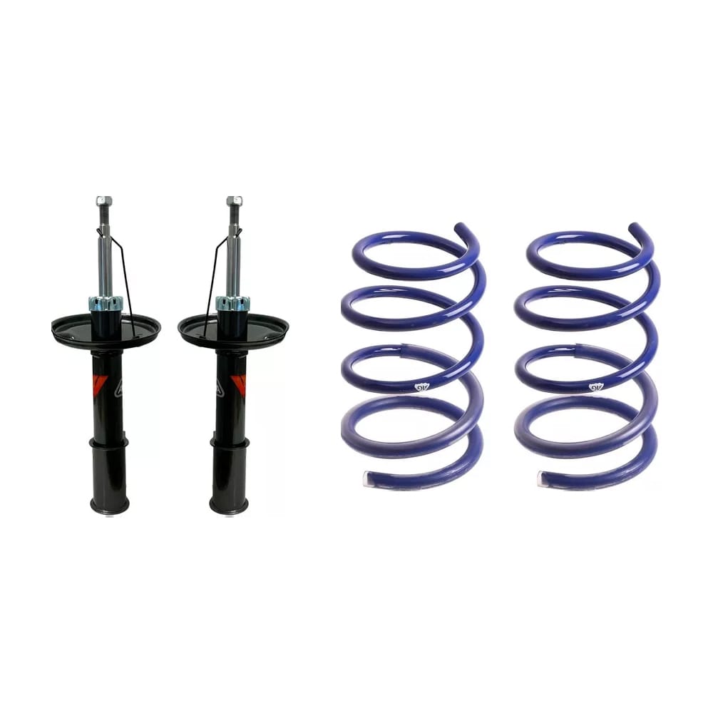 KIT RESORTE AMORTIGUADOR PERFORMANCE RENAULT CLIO MIO 1.2 12/..DELANTERO AC-005  213121K