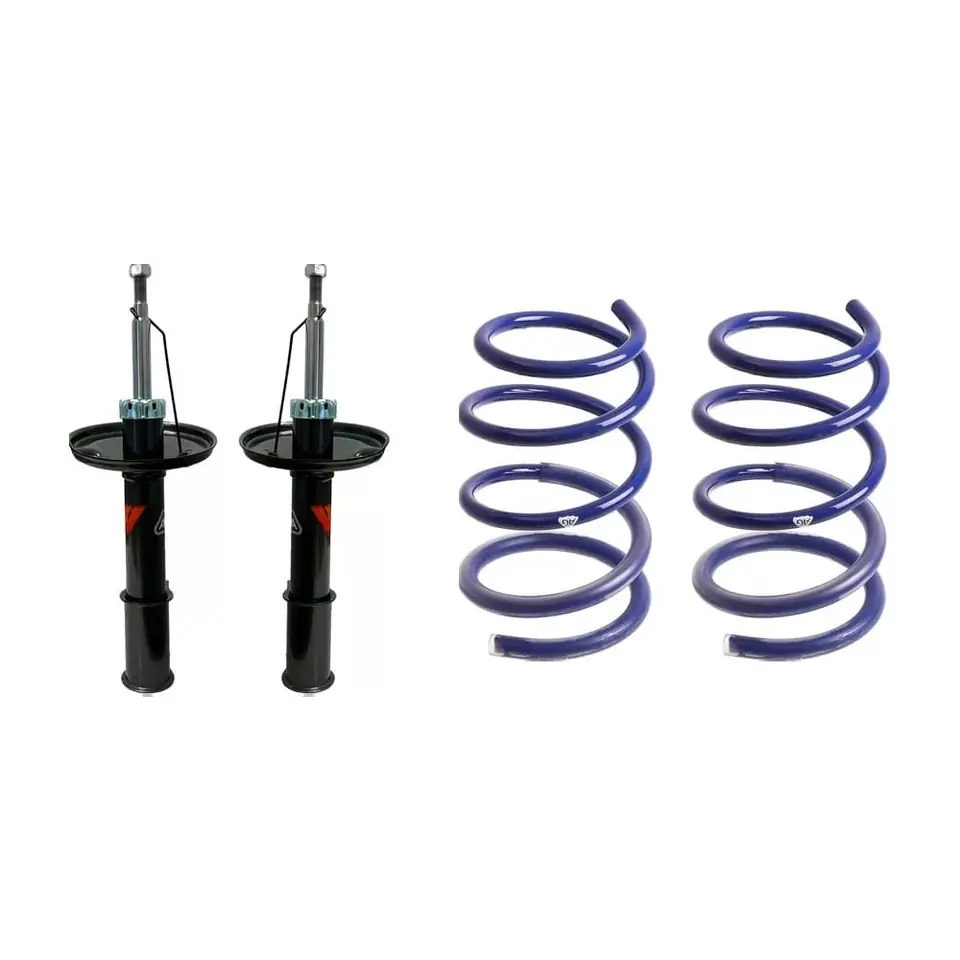 KIT RESORTE AMORTIGUADOR PERFORMANCE RENAULT CLIO MIO 1.2 12/..DELANTERO AC-005  213121K