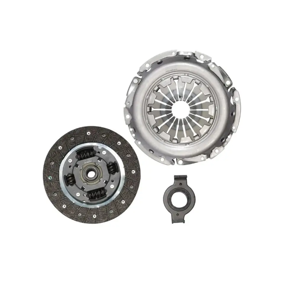 KIT EMBRAGUE FORD ESCORT FIESTA FIESTA MAX COURIER 1.8 8V DIESEL DIAFRAGMA DEDOS BOMBÉ DISCO 215 MM ESTRIAS 17 CON CRAPODINA VALEO 826215 LUK 622 2108 00  SACHS 3000 243 001  CORVEN 7EM1174