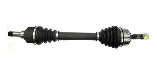 SEMIEJE PEUGEOT 206 1.6 98/.. 207 IZQUIERDO ESTRIAS 21-22 LONGITUD 610MM ACOPLE MANGUITO 65MM ABS