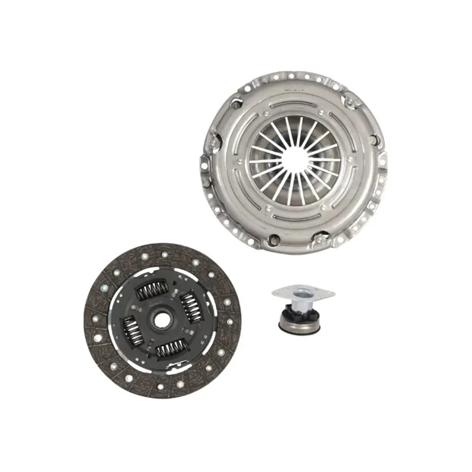 KIT EMBRAGUE AUDI A3 VW FOX CROSS FOX GOL TREND GOLF VOYAGE POLO CLASSIC  SAVEIRO SURAN 1.6 8V DISCO 200 MM ESTRIAS 28 CON CRAPODINA VALEO 228224 LUK 620 3127 00  SACHS 3000 000 782 CORVEN 7EM1039