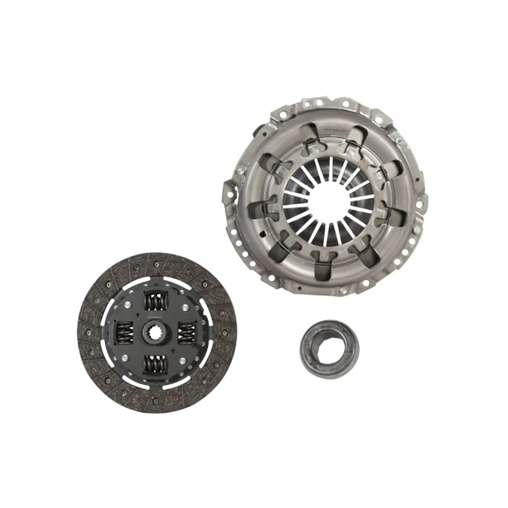 KIT EMBRAGUE CHEVROLET AGILE CELTA CORSA PRISMA SUZUKI FUN 1.4 8V 1.0 8V CAJA F-15  F-17 DISCO 190 MM ESTRIAS 14 CON CRAPODINA VALEO 801039  LUK 620 3236 00  SACHS 6286  3000 954 289  CORVEN 7EM1002