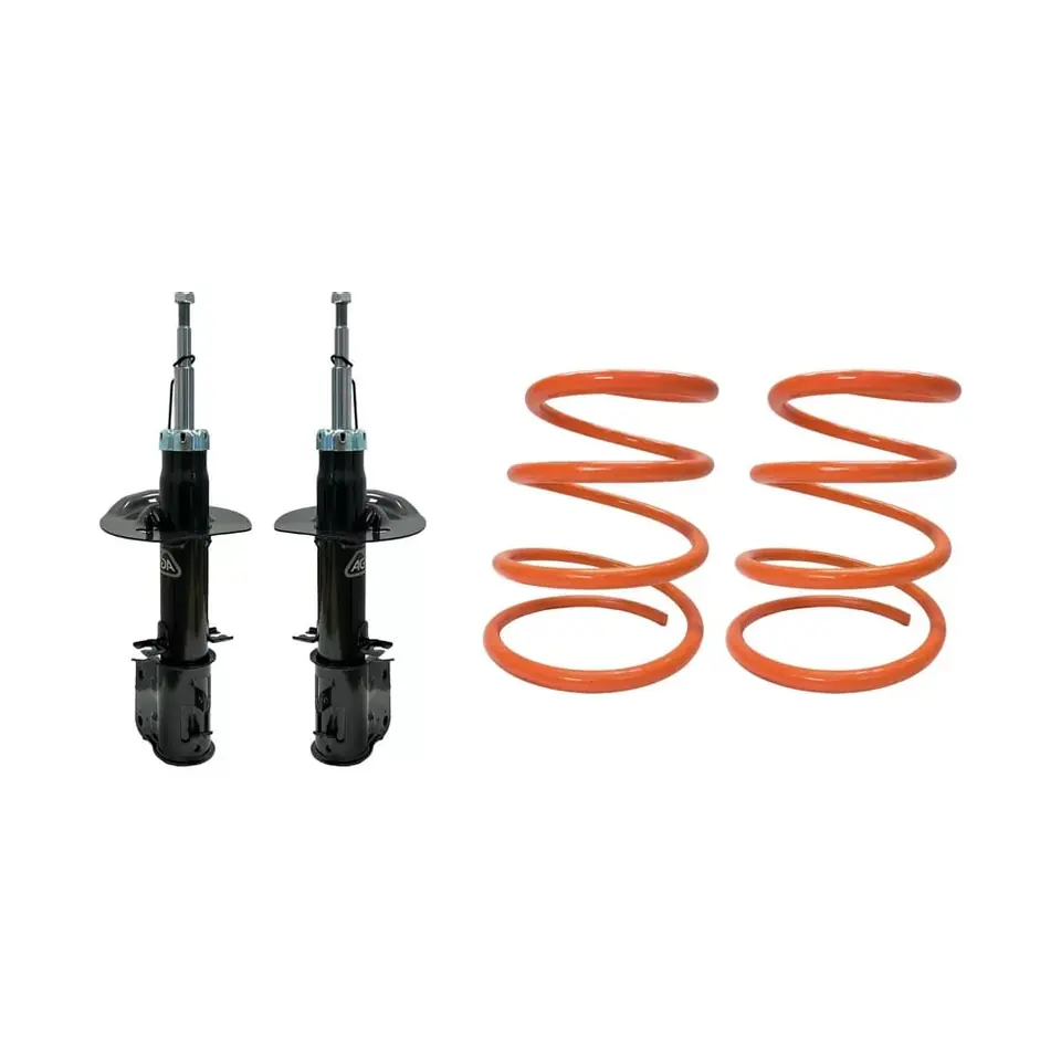 KIT RESORTE AMORTIGUADOR XTREME FIAT PALIO SIENA 1.6 97/08 DELANTERO AC-011 071051X