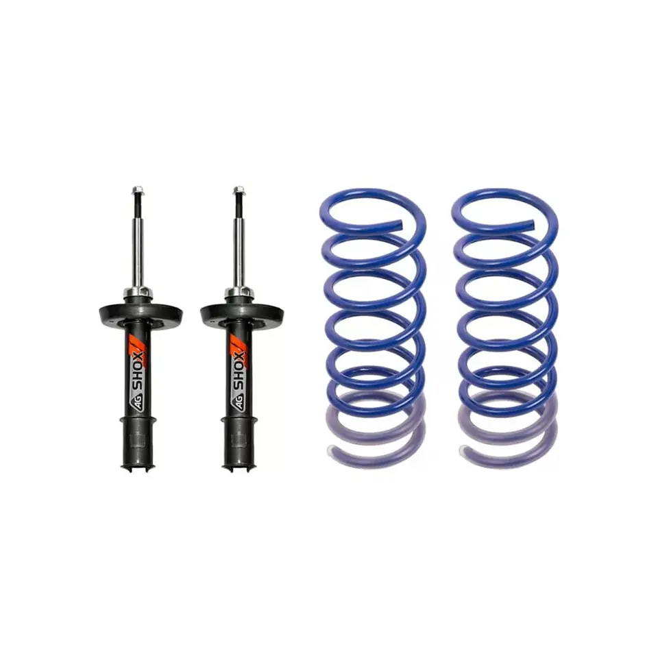 KIT RESORTE AMORTIGUADOR PERFORMANCE CITROEN C4 1.6 HATCHBACK PEUGEOT 307 1.6 07/11 DELANTERO NAFTA AC-004I AC-004D 031023K