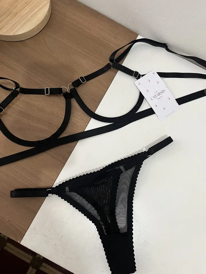SET ÁGATHA - Negro