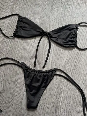 BIKINI SHELL - Negro