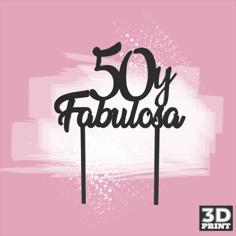 Topper 50 Y Fabulosa
