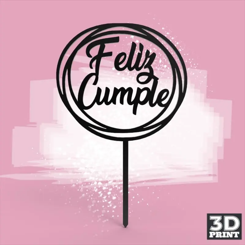 Topper Feliz Cumpleaños 04