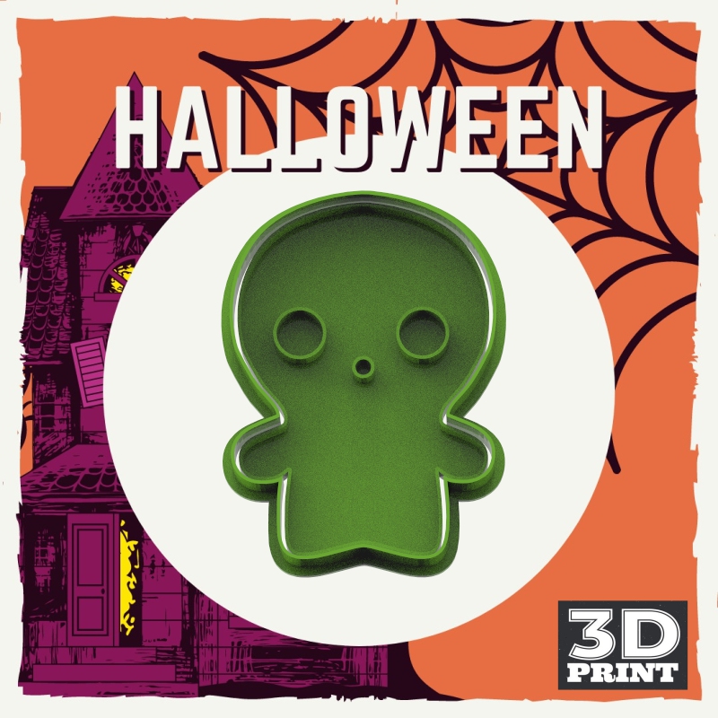 Cortante Fantasma Halloween