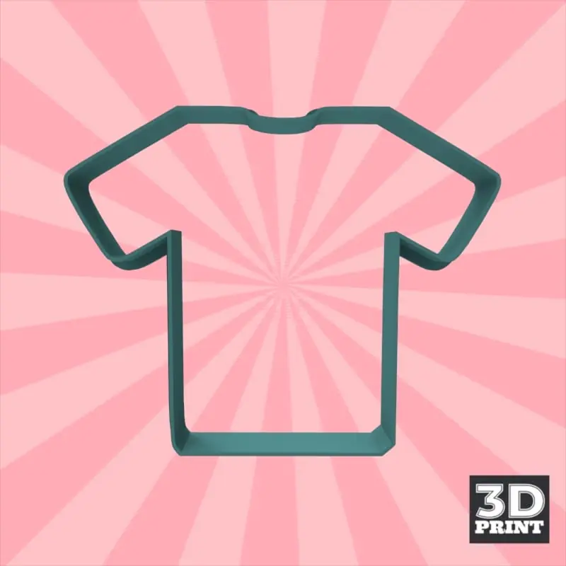 Cortante Contorno Camiseta Futbol