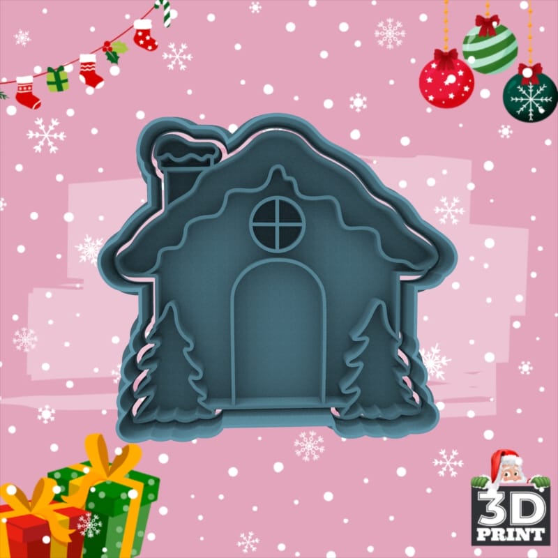 Cortante Casa Navidad