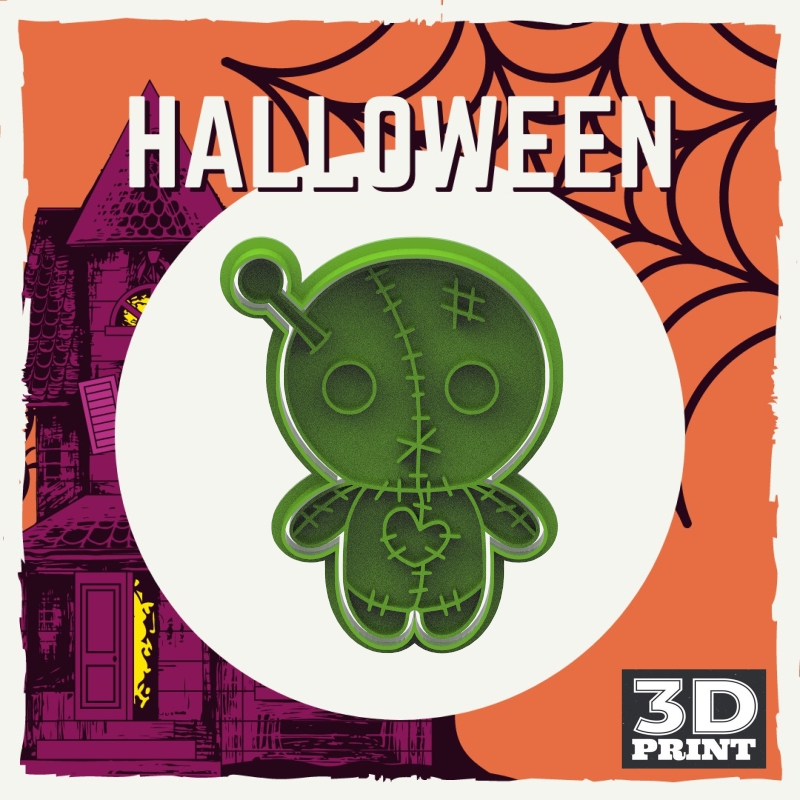 Cortante Muñeco de Trapo Halloween