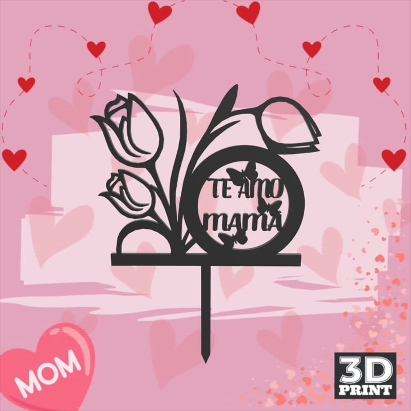 Topper Dia de La Madre