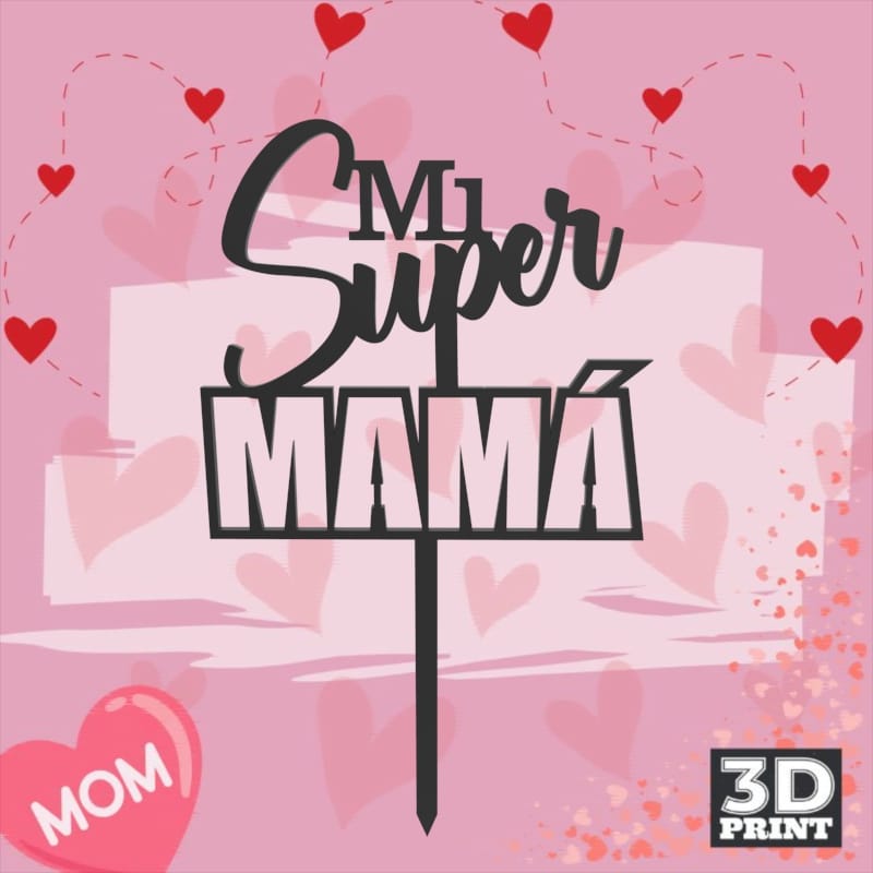 Topper Dia de La Madre