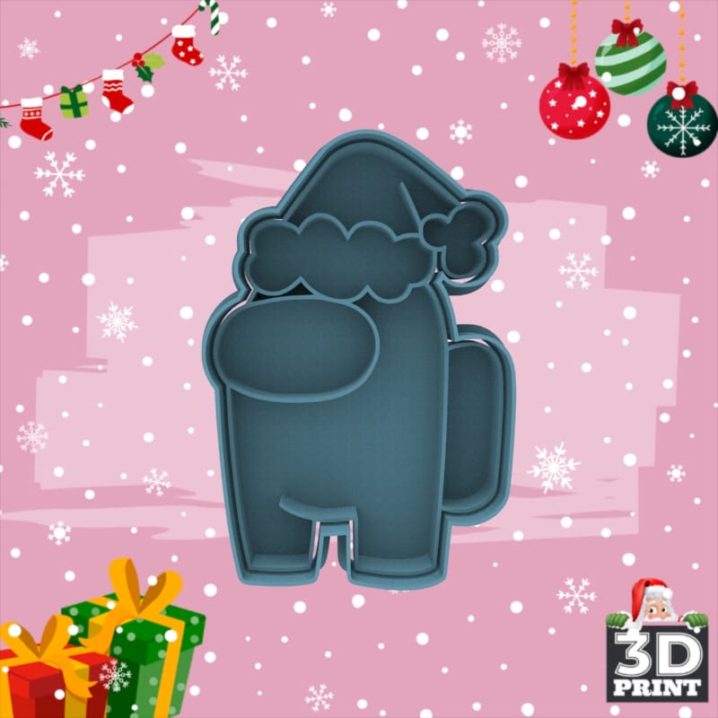 Cortante Amongus Navidad