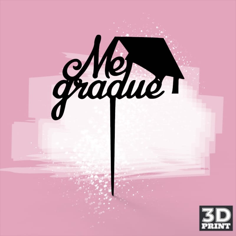 Cake Topper Me Gradue