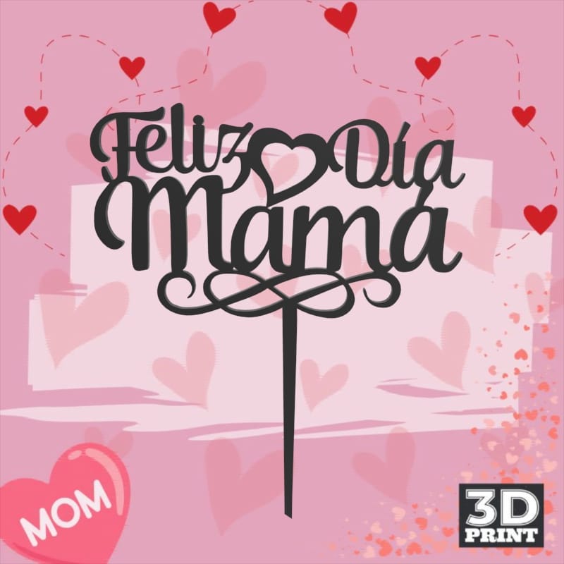 Topper Dia de La Madre