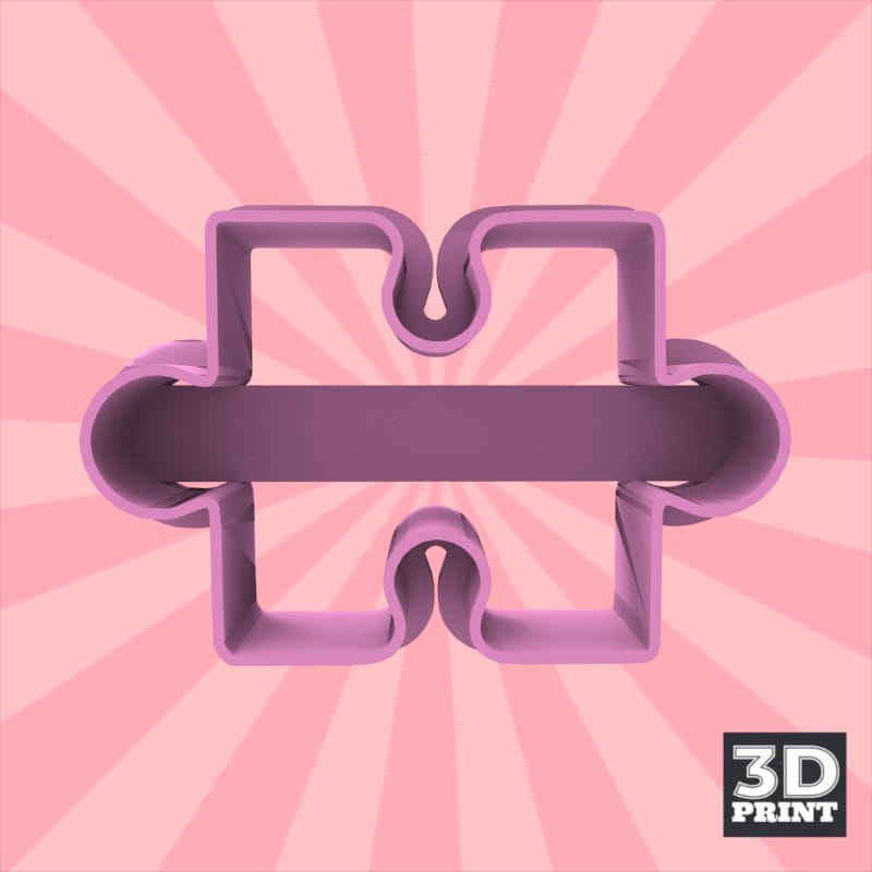 Cortante Pieza Puzzle