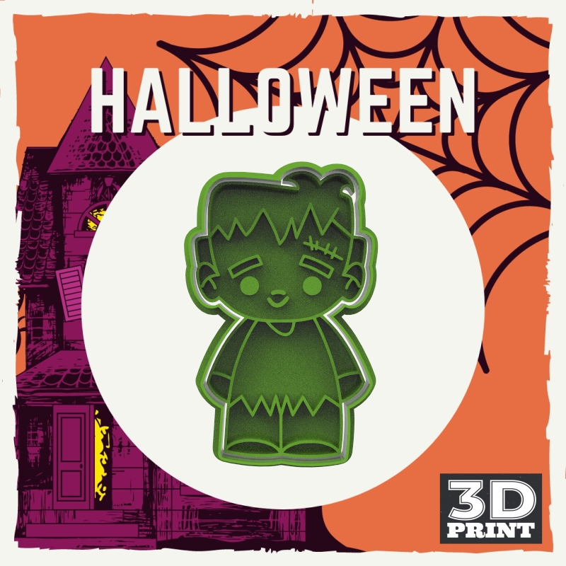 Cortante Frankenstein Halloween