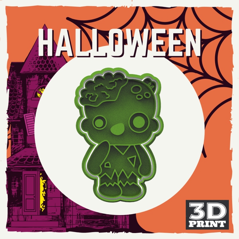 Cortante Zombie Halloween