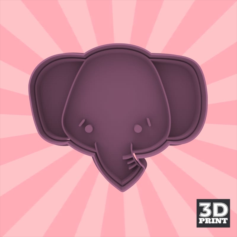 Cortante Elefante Cute