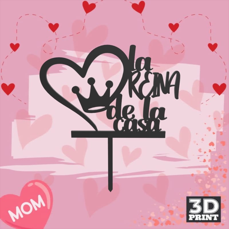 Topper Dia de La Madre